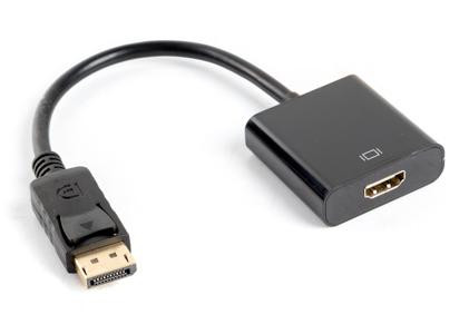 Lanberg adapter Displayport(M)->HDMI(F) 10cm - zdjęcie 1