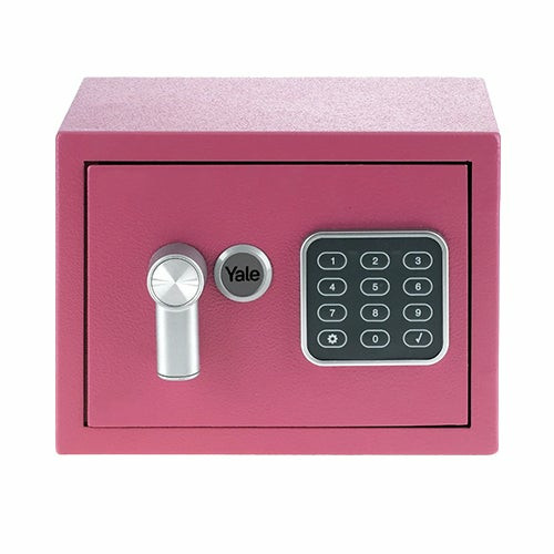 Yale Mini Electronic Safe Pink Sejf podstawowy YSV mini różowy - zdjęcie 2