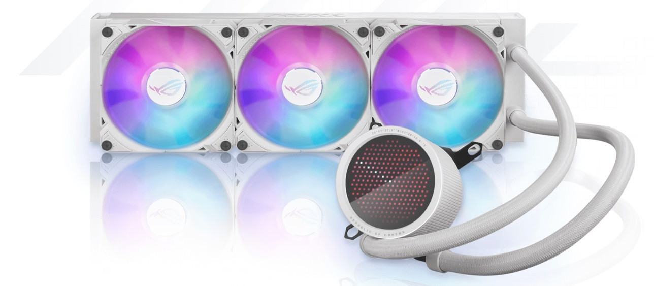 Chłodzenie ASUS ROG RYUO III 360 ARGB WHT - zdjęcie 2
