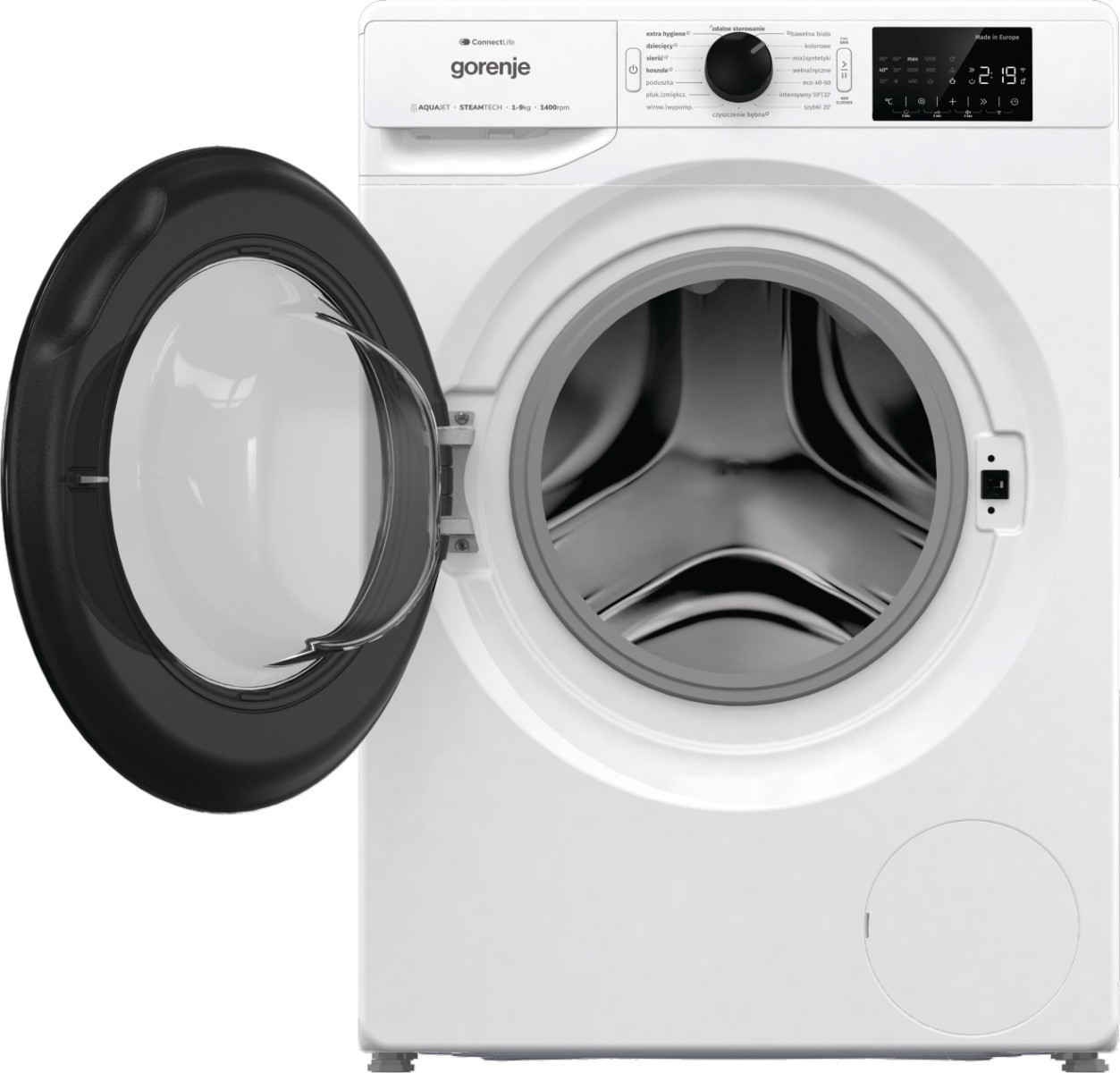 Pralka GORENJE WPNA94A1TWIFI/PL 9kg 1400 obr/min - zdjęcie 3