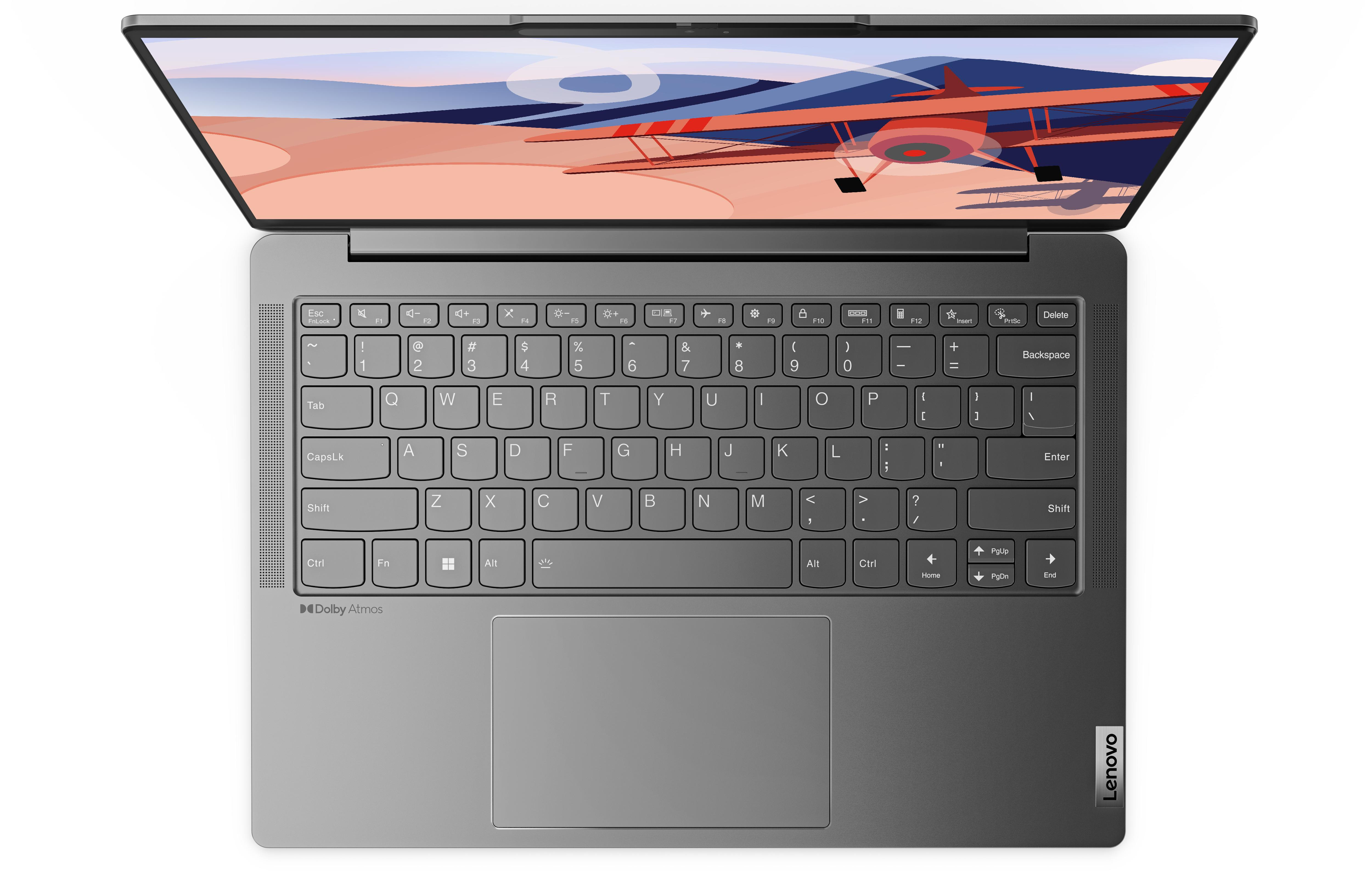 Lenovo Yoga Slim 6 14IRH8 i5-13500H 14" WUXGA OLED 400nits Glossy 60Hz 16GB Soldered LPDDR5x 5200 SSD512 Intel Iris Xe Graphics Win11 Storm Grey - zdjęcie 2