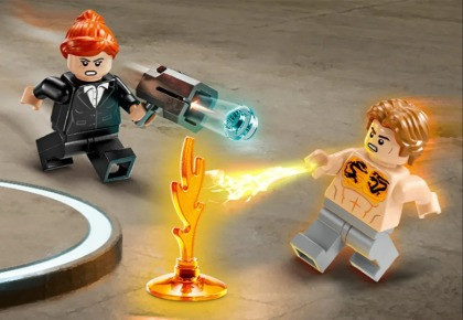 LEGO Marvel Super Heroes 76315 Laboratorium Iron Mana: Zbrojownia - zdjęcie 7