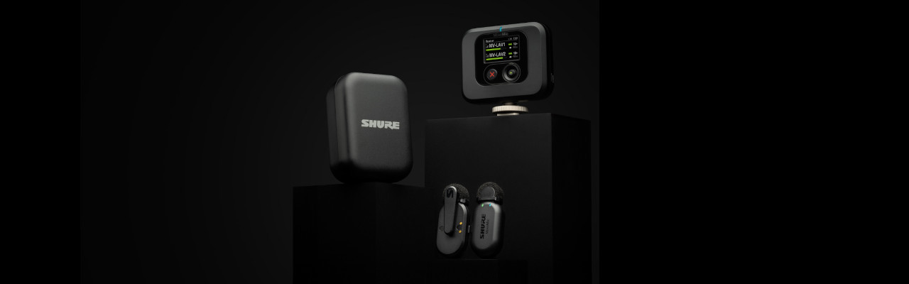 Shure MV-TWO-Z6 - Dwa bezprzewodowe mikrofony MoveMic MV-LAV, case ładujący - zdjęcie 6