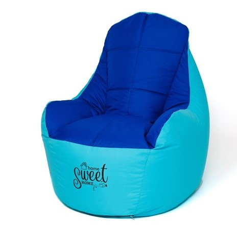 Pufa worek sako BOSS niebieski-chaber XXL -140x90 - zdjęcie 1