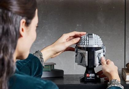 LEGO Star Wars TM 75328 Hełm Mandalorianina - zdjęcie 5