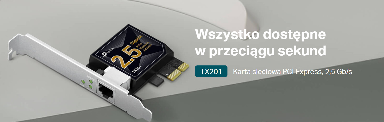 Karta sieciowa TP-LINK TX201 - zdjęcie 1