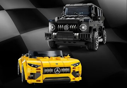 LEGO Speed Champions 76924 Mercedes-AMG G 63 i Mercedes-AMG SL 63 - zdjęcie 3