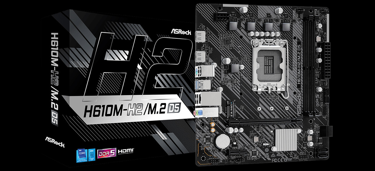Płyta główna ASRock H610M-H2/M.2 D5 - zdjęcie 1