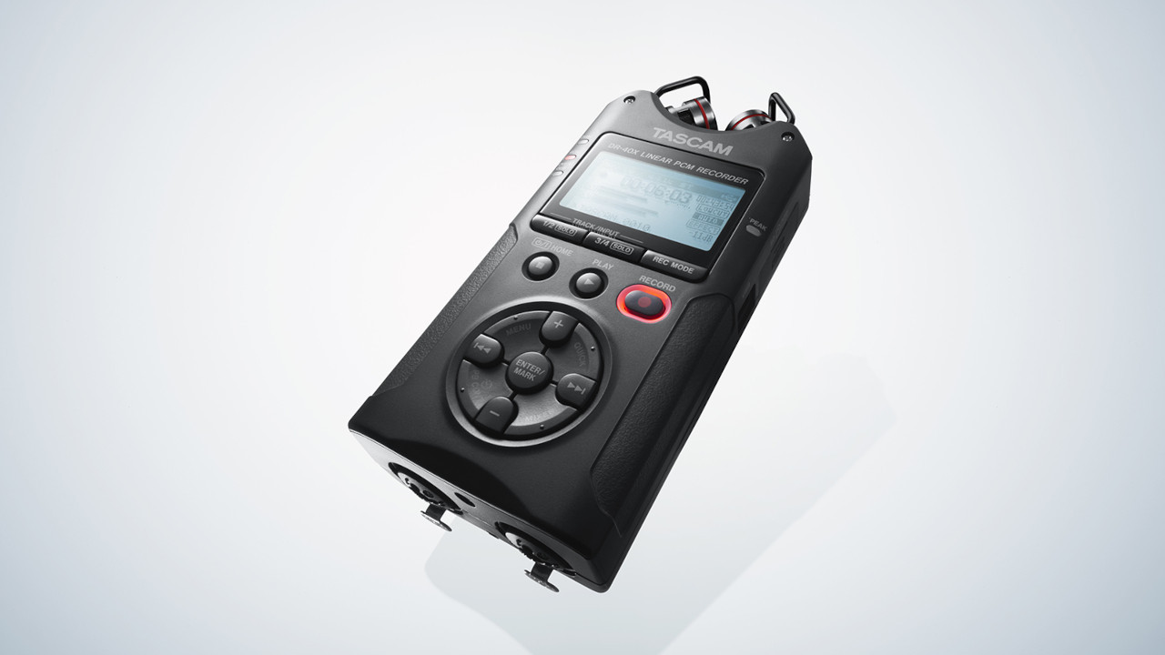 Tascam DR-40X - Przenośny rejestrator cyfrowy z interfejsem USB, zapisujący 2 x stereo, 2 GB karta SD - zdjęcie 5