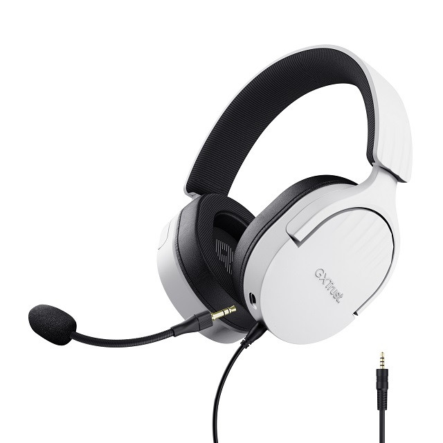 Słuchawki TRUST GXT489W FAYZO HEADSET WHT (25210) - zdjęcie 1