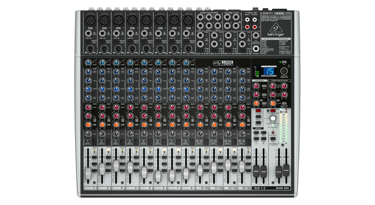 Behringer X2222USB - Mikser audio - zdjęcie 1