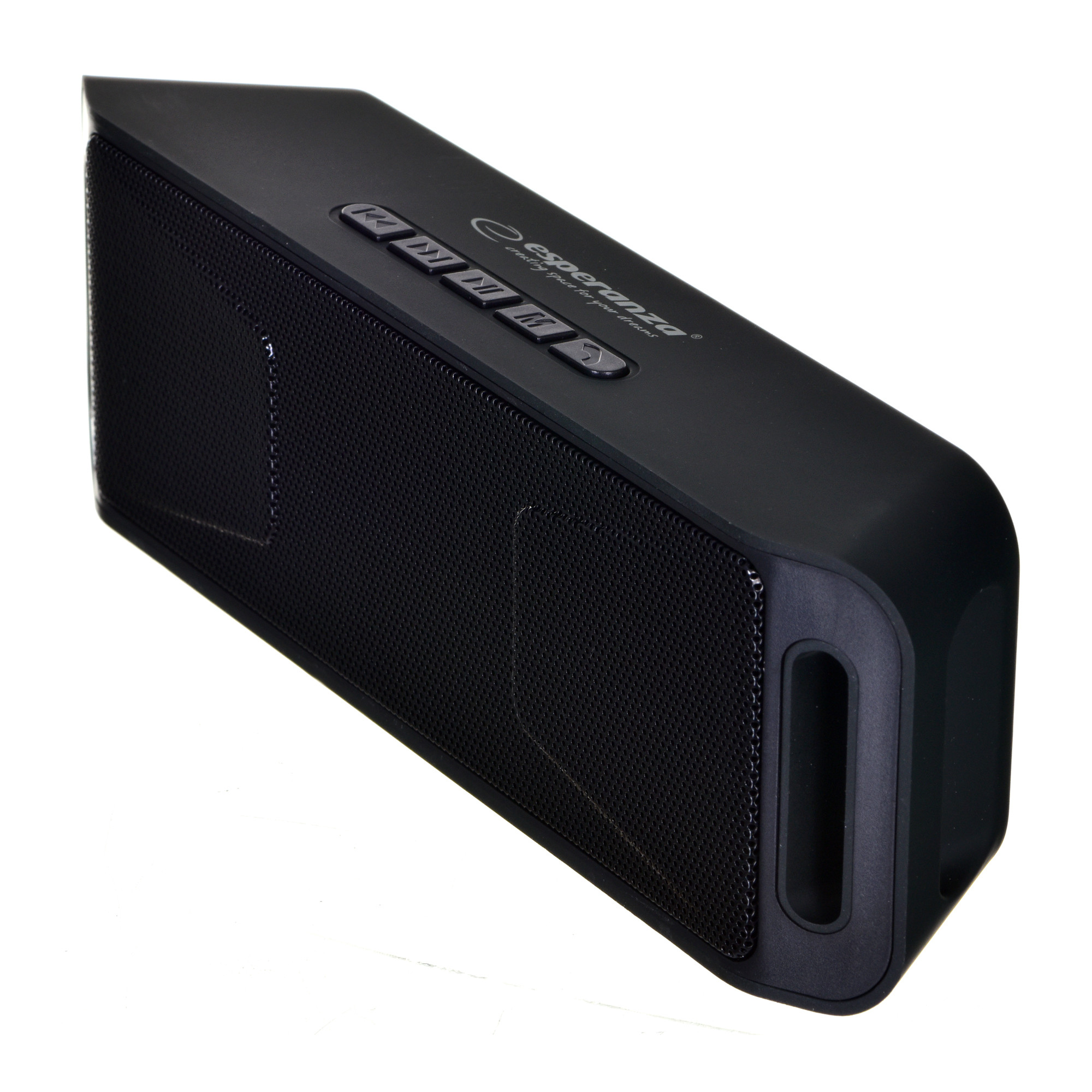 ESPERANZA GŁOŚNIK BLUETOOTH FM CZARNY FOLK - zdjęcie 1