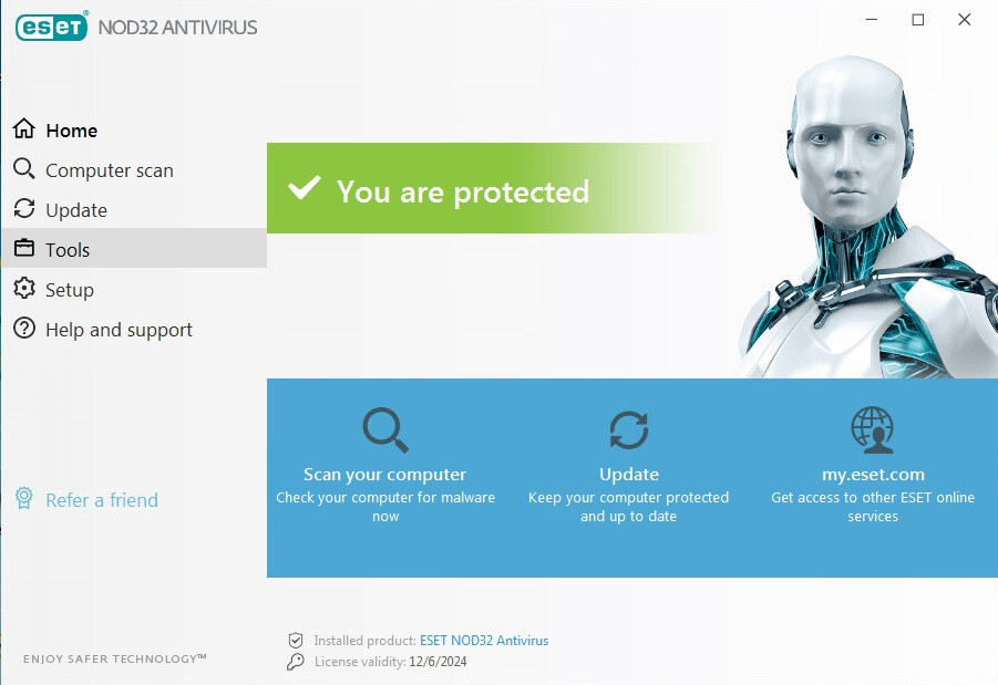 ESET NOD32 Antivirus ESD (3 stanowiska; 12 miesięcy; nowa) (NOD/N/3U/12M) - zdjęcie 2