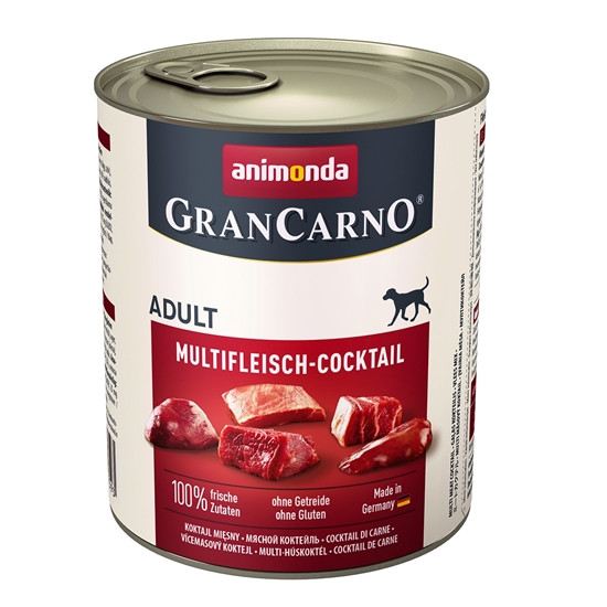 ANIMONDA Grancarno Adult mięsny koktajl - mokra karma dla psa - 800 g - zdjęcie 1