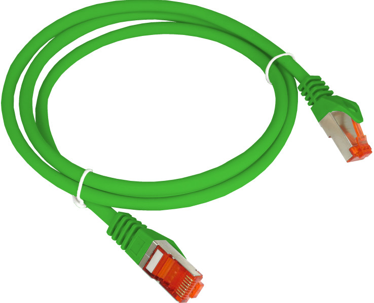 ALANTEC PATCH-CORD F/UTP KAT.6 PVC 2.0M ZIELONY - zdjęcie 1
