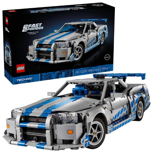 LEGO TECHNIC 42210 2 FAST 2 FURIOUS NISSAN SKYLINE GT-R (R3 - zdjęcie 1