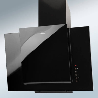 Okap Kominowy Akpo WK-4 GRAND 50 CZARNY ECO (Czarny 420m3/h 500mm) - zdjęcie 1