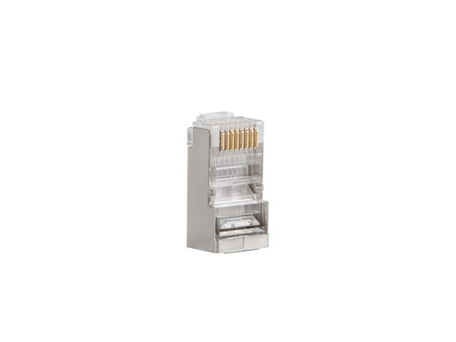 LANBERG WTYK SIECIOWY RJ45 (8P8C) KAT.5E FTP 100SZ - zdjęcie 1