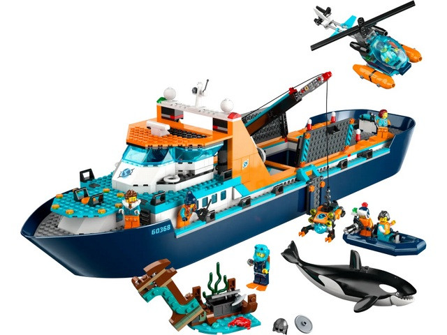 LEGO City 60368 Łódź badacza Arktyki - zdjęcie 2