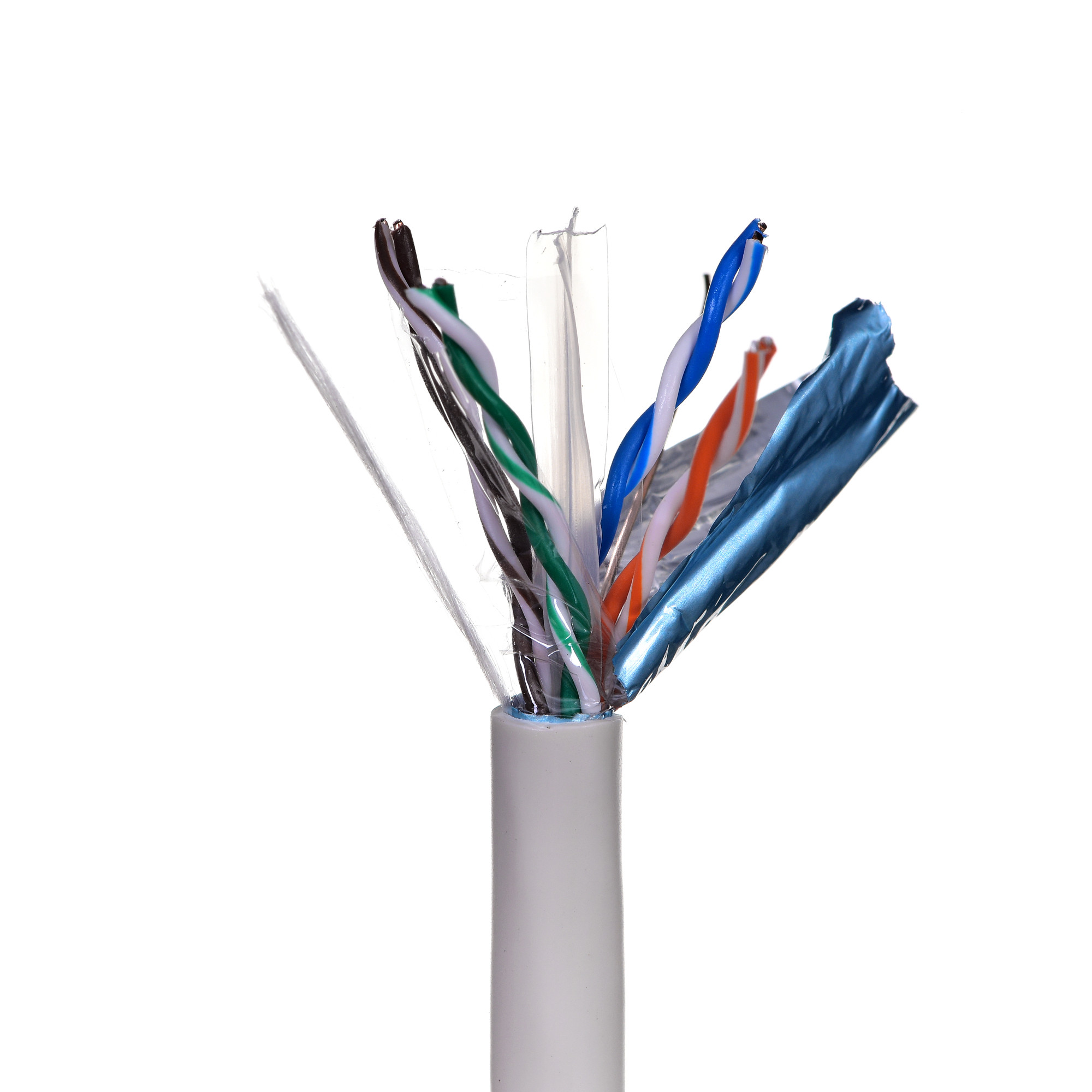 Gembird ftp kabel drut kat 6 awg24 cca 100m fpc-6004-sol/100 - zdjęcie 1