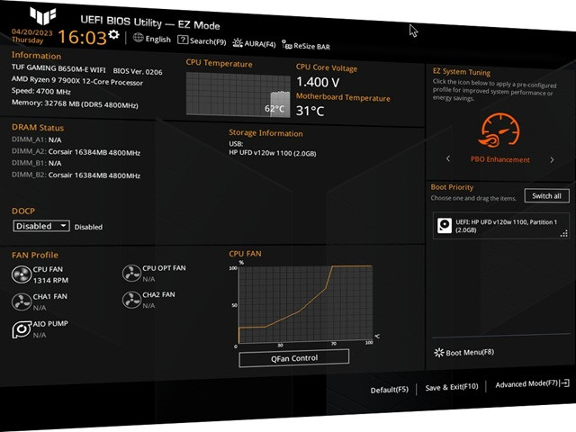 Płyta główna Asus TUF GAMING B650M-E WIFI - zdjęcie 2