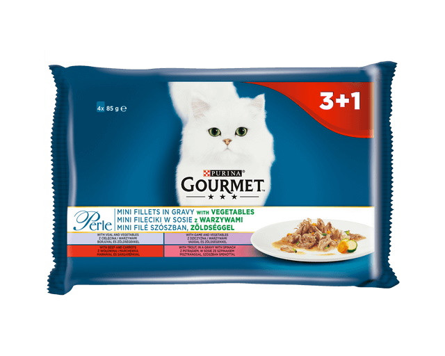 GOURMET Perle - karma dla kota - 4 x 85g - zdjęcie 1