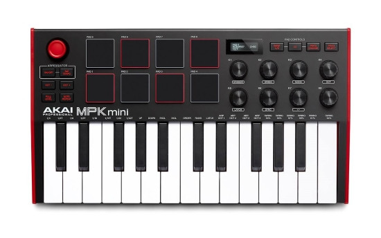 AKAI MPK MINI 3 - Mini klawiatura sterująca - zdjęcie 3