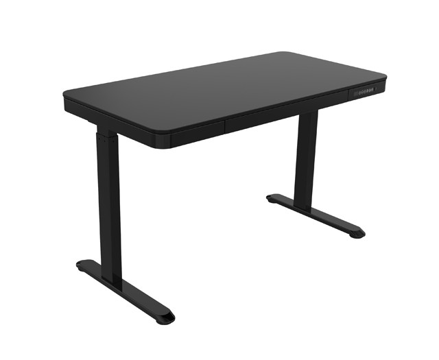Biurko ACTIVEJET z elektryczną regulacją wysokości 140x70 ET119W-C czarny - zdjęcie 2
