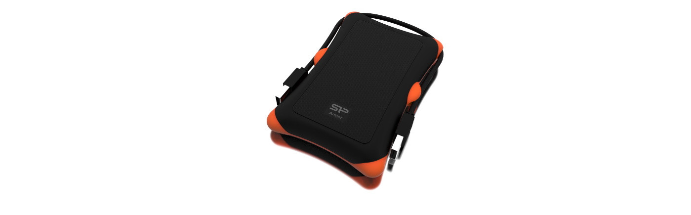 Dysk zewnętrzny HDD Silicon Power Armor A30 (1TB; 2.5"; USB 3.2; 5400 obr/min; White; SP010TBPHDA30S3W) - zdjęcie 3