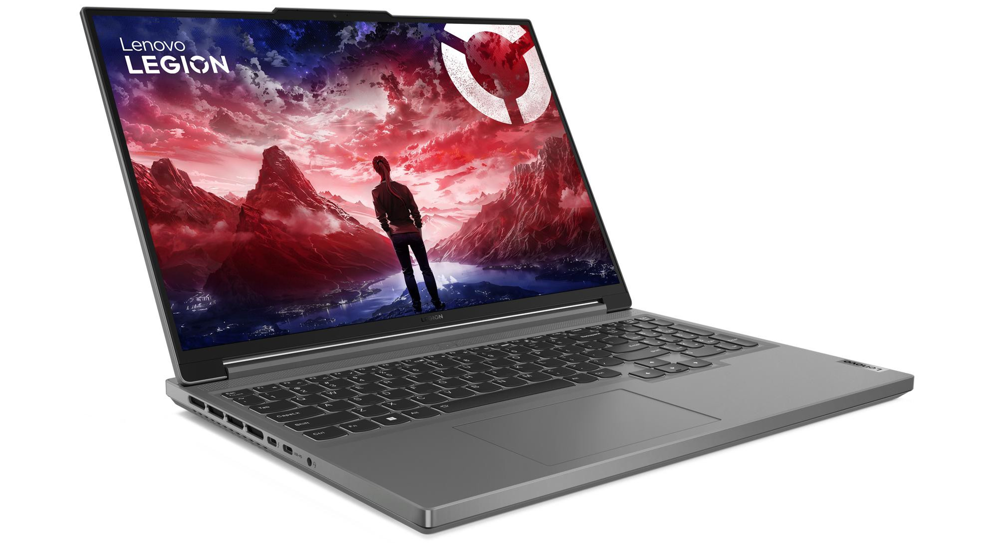 Lenovo Legion Slim 5 16AHP9 Ryzen 7 8845HS 16" WQXGA IPS 500nits AG 240Hz 16GB DDR5 5600 SSD512 GeForce RTX 4070 8GB NoOS Luna Grey - zdjęcie 3