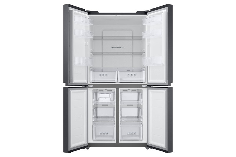Lodówka SAMSUNG RF48A400EB4 Side by Side No Frost Twin Cooling Plus 179,3cm - zdjęcie 2
