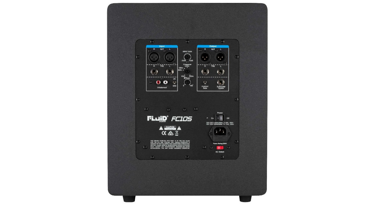 Fluid Audio FC10S - Aktywny 10" subwoofer studyjny - zdjęcie 2