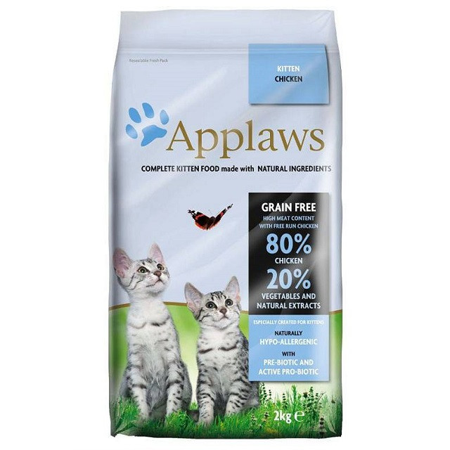 APPLAWS CAT Kitten Kurczak - karma dla kociąt z wysoką zawartością mięsa - 2kg - zdjęcie 1