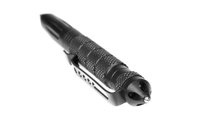 Długopis taktyczny GUARD Tactical Pen Kubotan ze zbijakiem do szyb (YC-008-BL) - zdjęcie 3