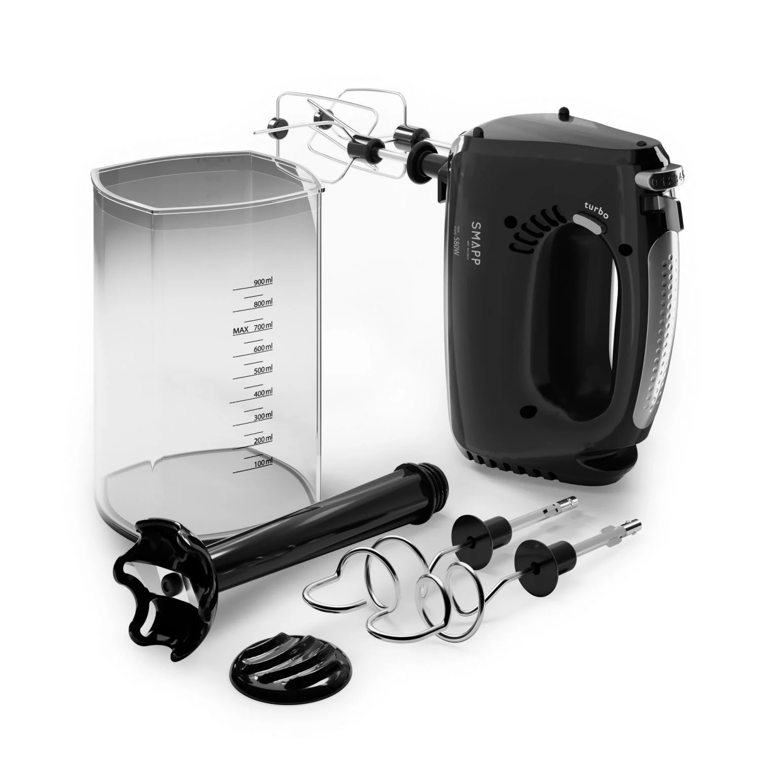 Mikser ręczny 451.5 blender SMAPP czarny - zdjęcie 3