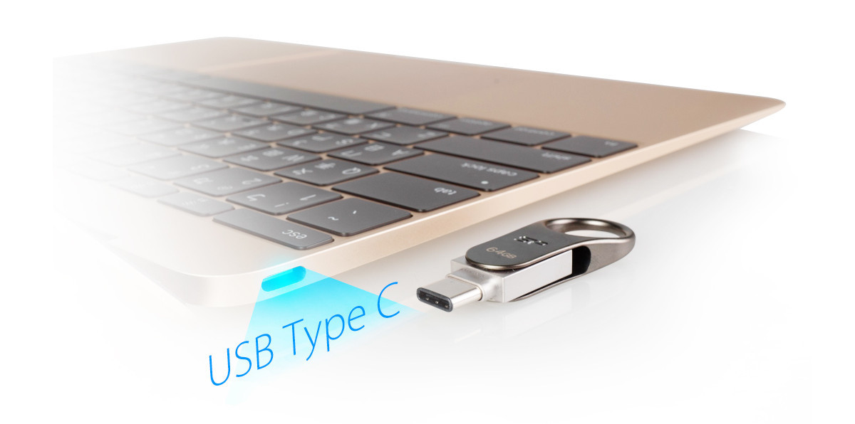 Silicon Power Mobile C80 32GB USB 3.1/Type-C Silver - zdjęcie 2
