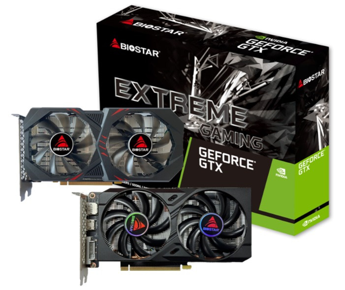 Karta graficzna BIOSTAR GeForce GTX 1660 Ti 6GB GDDR6 ATX (VN1666TF69) - zdjęcie 1