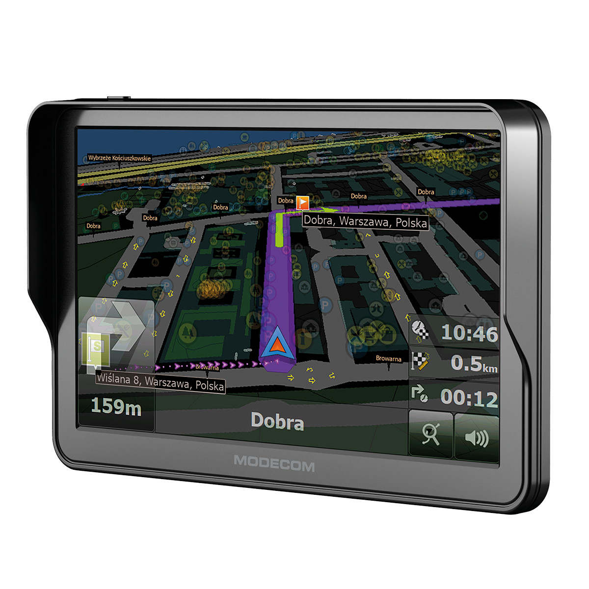 MODECOM NAWIGACJA FREEWAY CX 7.3 + MAPFACTOR EU - zdjęcie 2
