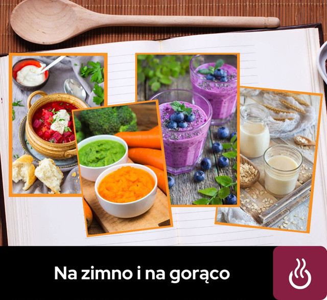 Blender gotujący Kohersen NB800A (antracytowy) - zdjęcie 3