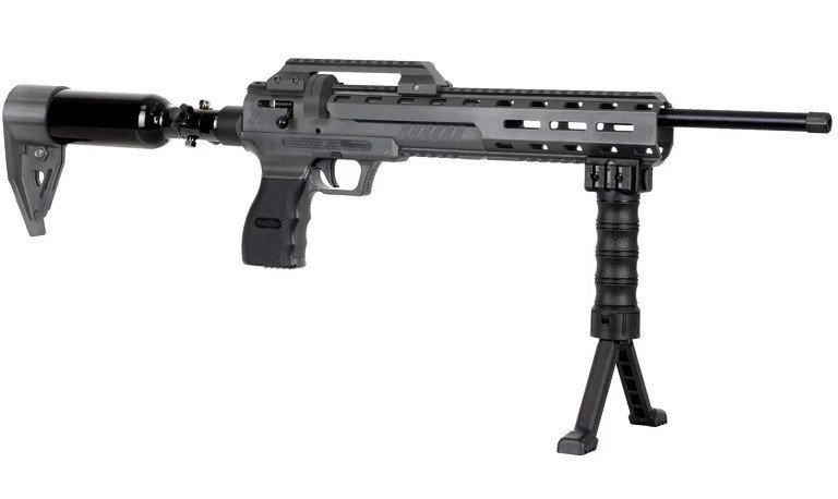Karabinek wiatrówka WEBLEY Nemesis X, PCP, 2x6-strzał, 1x12 strzał, kal. 5,5 mm, polimer, do17J - zdjęcie 2