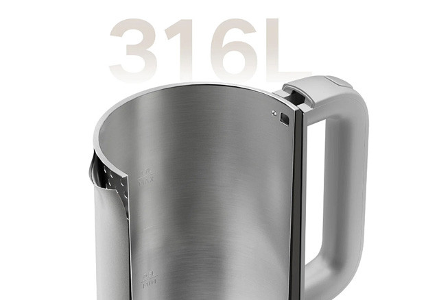 Czajnik Xiaomi Double Wall S1 (srebrny) EU - zdjęcie 3