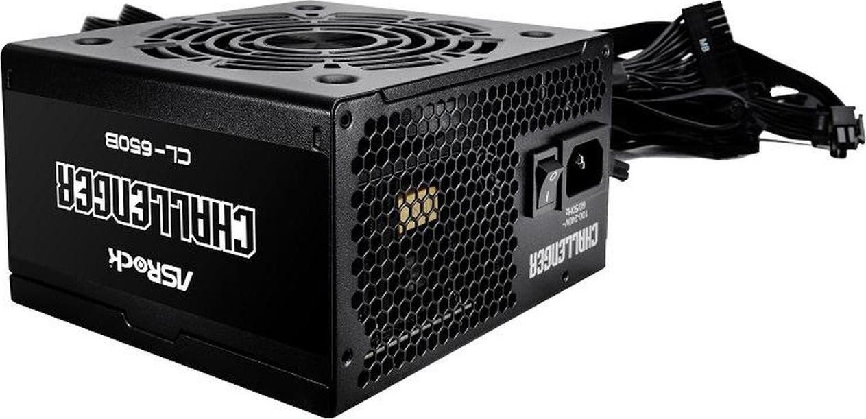 Zasilacz ASRock CHALLENGER 650W 80 Plus Bronze (90-UXC065-BNEAAA) - zdjęcie 3