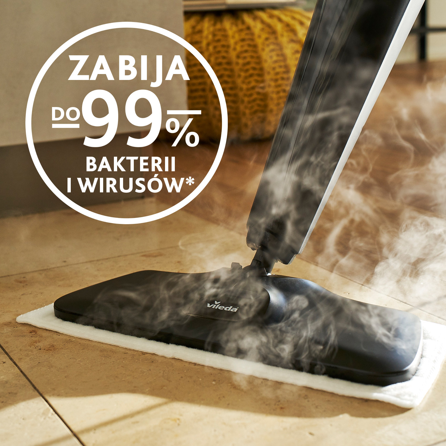 Mop parowy Vileda Steam Plus XXL - zdjęcie 4