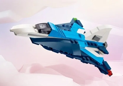 LEGO CREATOR 3w1 31160 Statek powietrzny: samolot wyścigowy - zdjęcie 4