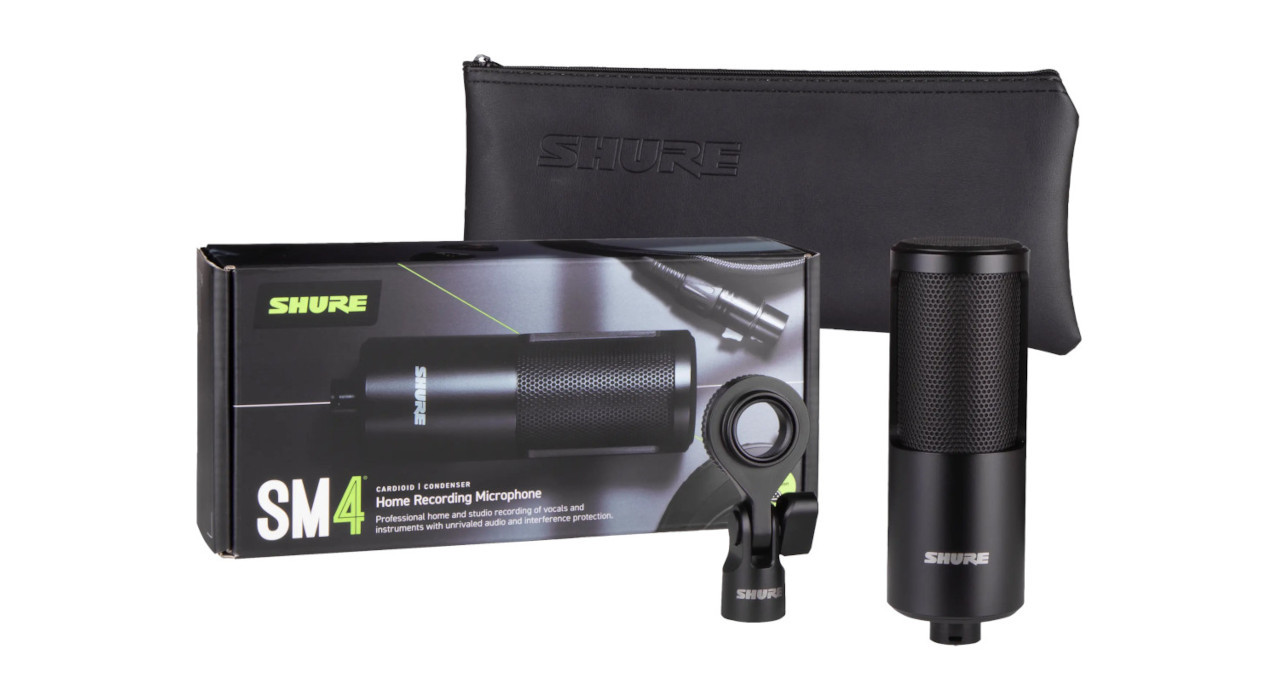Shure SM4-K - Mikrofon pojemnościowy, zewnętrznie polaryzowany - zdjęcie 4