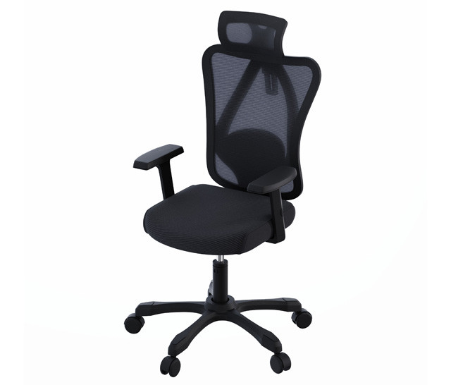 GEMBIRD BIUROWY FOTEL ERGONOMICZNY ONYX CZARNY - zdjęcie 3