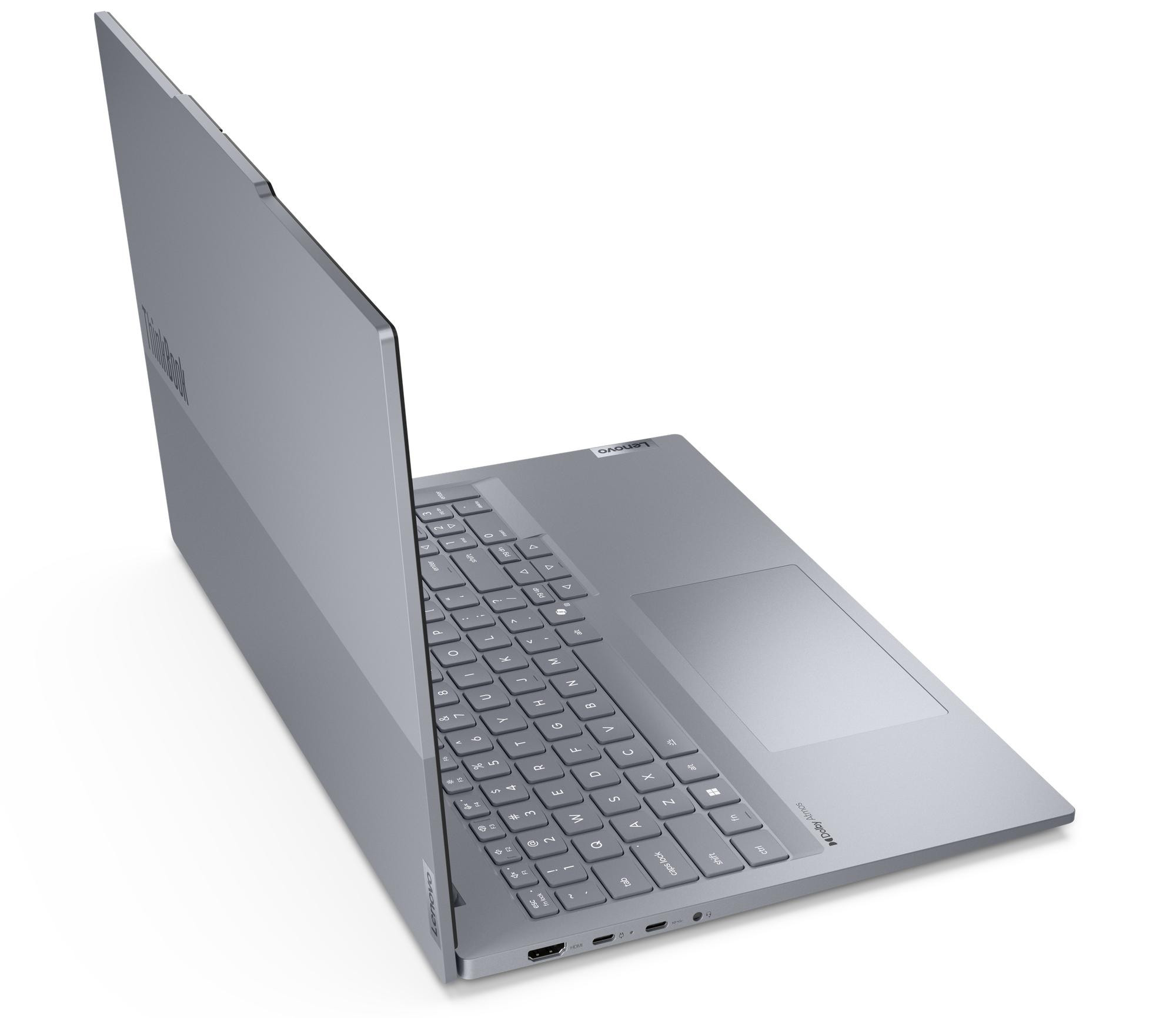 Lenovo ThinkBook 16 G7 QOY Snapdragon X Plus X1P-42-100 16" WUXGA IPS 300nits AG 60Hz 32GB DDR5 SSD1TB Qualcomm Adreno 84Wh W11Pro Luna Grey 3Y Onsite - zdjęcie 6