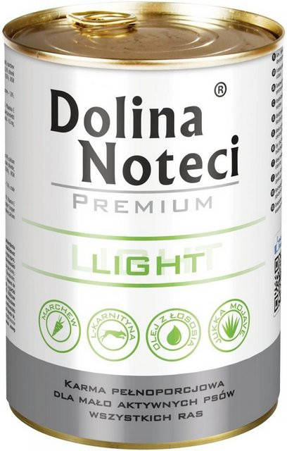 DOLINA NOTECI PREMIUM Light - mokra karma dla dorosłego psa - 400 g - zdjęcie 1
