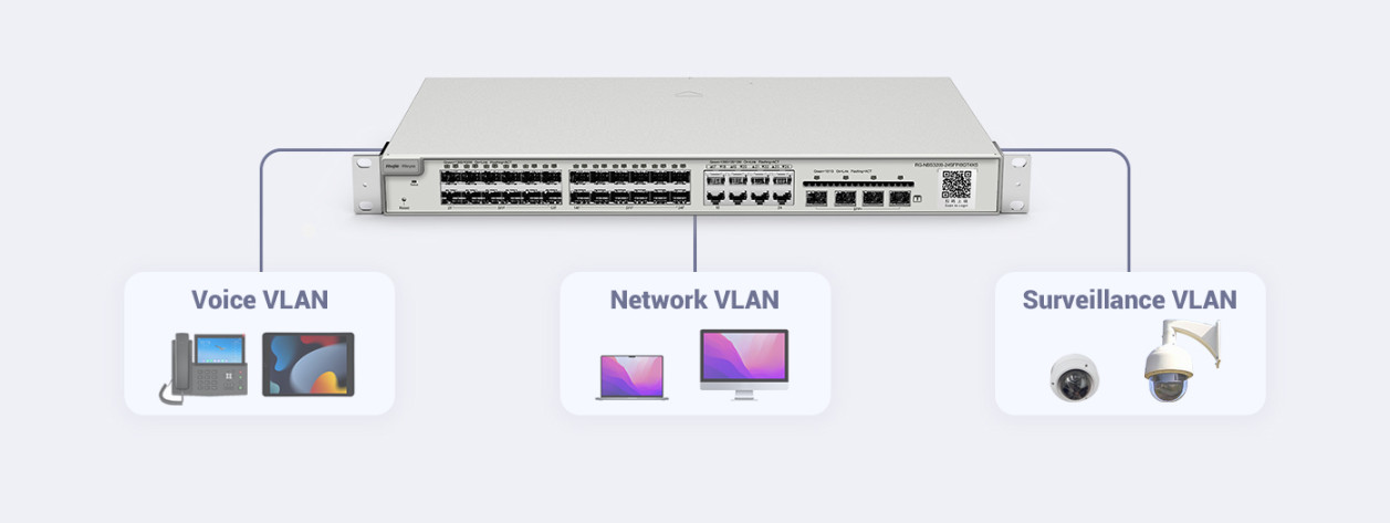 Switch Ruijie Reyee RG-NBS3100-8GT2SFP - zdjęcie 3