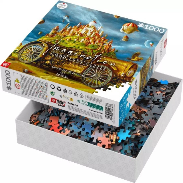Puzzle Good Loot Imagination Puzzle: Arkadiusz Dzielawski Wielka Przeprowadzka 1000 elementów - zdjęcie 2
